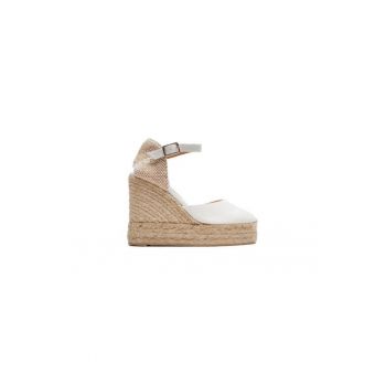 Espadrile dama  304059322 - Textil - Alb