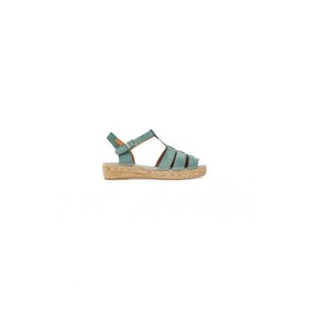Espadrile dama  305031860 - Piele naturala - Albastru