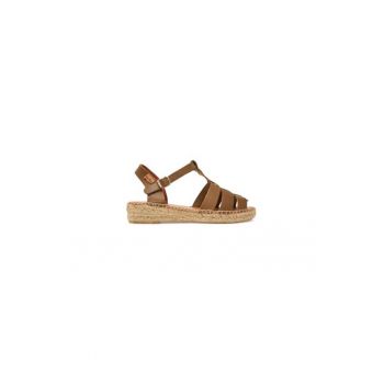 Espadrile dama  305031952 - Piele naturala - Maro