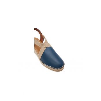 Espadrile dama  305032379 - Piele naturala - 37 EU - Albastru