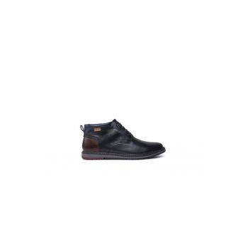 Ghete barbati  304358326 - Piele naturala - 45 EU - Negru