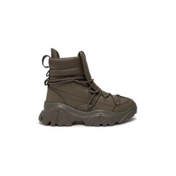 Ghete dama - Emporio Armani - X8M001 XK228 - kaki - material textil