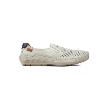 Pantofi barbati  301913061 - Piele naturala - Alb