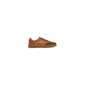 Pantofi sport barbati  304903359 - Piele naturala - Maro