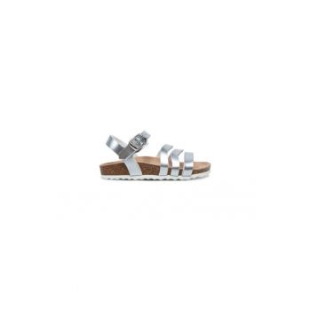 Sandale fete  304461682 - Piele ecologica - Argintiu