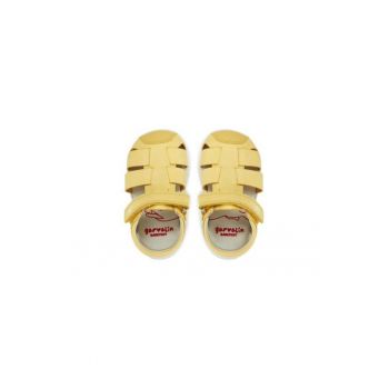 Sandale fete  305218544 - Piele naturala - Galben