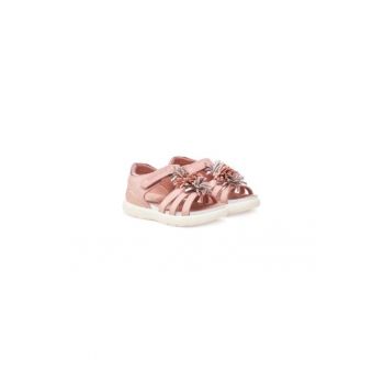 Sandale fete  305252319 - Piele naturala - Roz