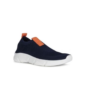 Tenisi copii -  Poliester - Bleumarin/Portocaliu