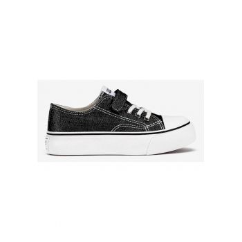 Tenisi fete  5905588718635 - Textil - Negru