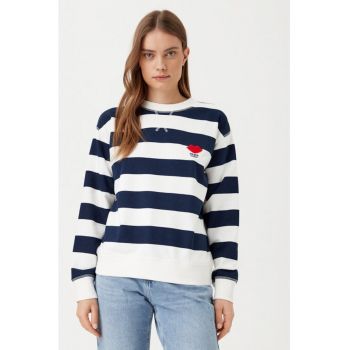 Bluza dama -  304806933 - Bumbac/Poliester - Albastru