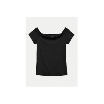 Bluza dama -  304951558 - Modal/Bumbac/Elastan - Negru