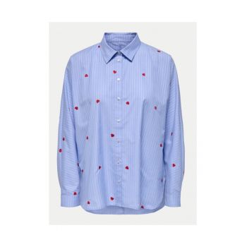 Bluza dama -  Albastru - Bumbac