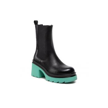 Botine dama -  301728351 - Piele ecologica - Negru