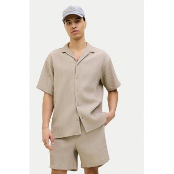 Camasa barbati -  304801334 - Poliester - L INTL - Bej ieftina