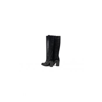 Cizme dama  303221591 - Piele naturala - Negru