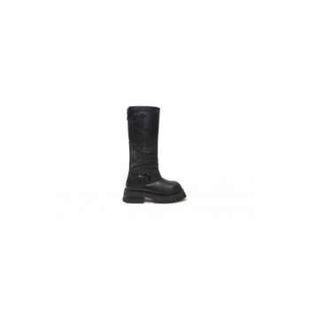 Cizme dama  304418389 - Piele naturala - Negru