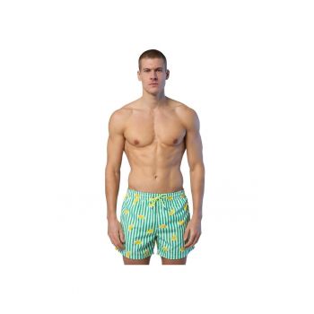 Costum de baie barbati  poliester reciclat - verde