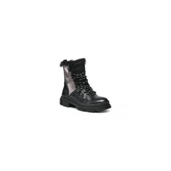 Ghete dama  208729338 - Piele ecologica - 39 EU - Negru