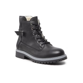 Ghete dama -  301009559 - Negru - Piele naturala