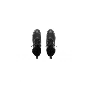 Ghete dama  302952564 - Piele naturala - 37 EU - Negru