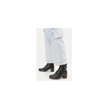 Ghete dama  302998449 - Piele naturala - Negru