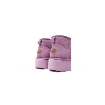 Ghete dama  304290633 - Piele naturala - 42 EU - Roz