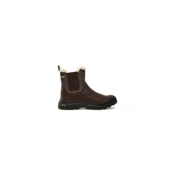 Ghete dama  304290831 - Piele naturala - Maro