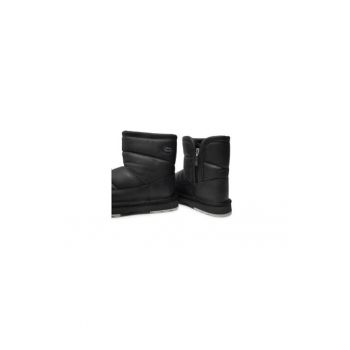 Ghete dama  304290893 - Piele naturala - 41 EU - Negru