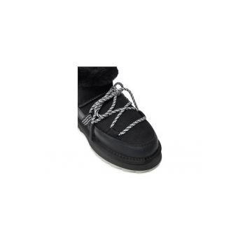 Ghete dama  304291272 - Piele naturala - Negru