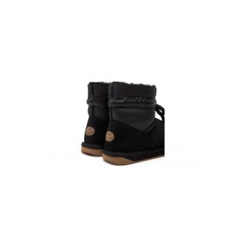 Ghete dama  304291593 - Piele naturala - 42 EU - Negru