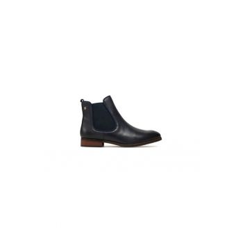 Ghete dama  304358784 - Piele naturala - Albastru