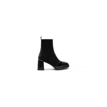 Ghete dama  304400650 - Piele naturala - Negru