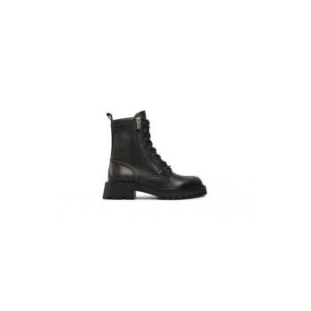 Ghete dama  304417481 - Piele naturala - 41 EU - Negru