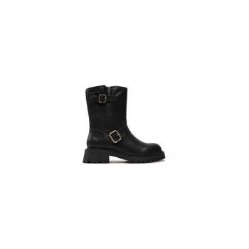 Ghete dama  304417511 - Piele naturala - 41 EU - Negru