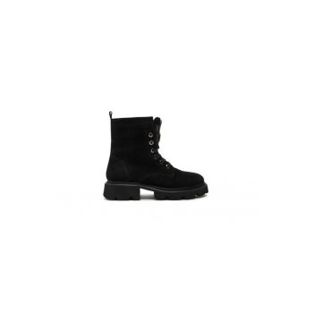 Ghete dama  304524042 - Piele naturala - Negru