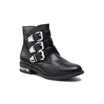 Ghete dama -  5903698940311 - Negru - Piele ecologica