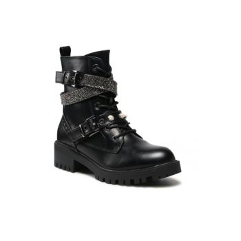 Ghete dama -  5904248064723 - Negru - Piele ecologica