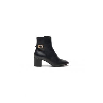 Ghete dama Hogl - 304493249 - Piele naturala - Negru