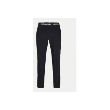Pantaloni de pijama barbati -  304810466 - Bumbac/Poliester - Negru