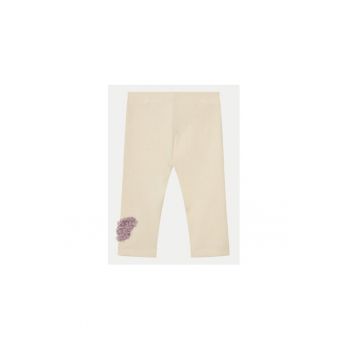Pantaloni fete -  304732065 - Bumbac organic - Bej
