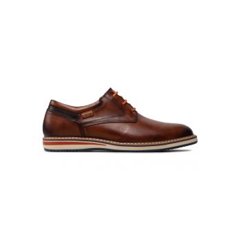 Pantofi barbati  300890561 - Piele naturala - Maro
