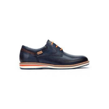 Pantofi barbati  302997503 - Piele naturala - Albastru