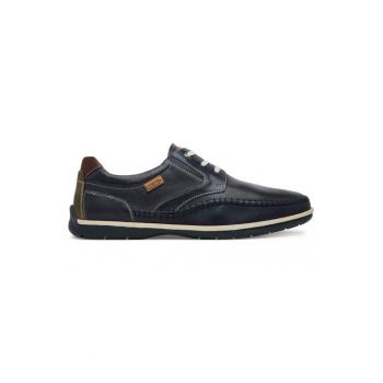 Pantofi barbati  304903496 - Piele naturala - Albastru
