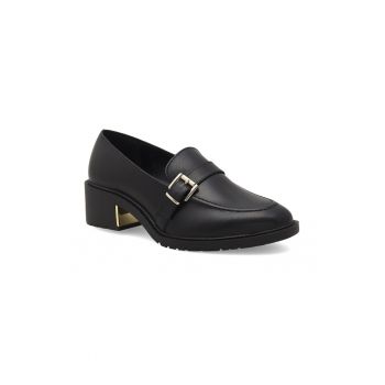 Pantofi dama -  388104 - Piele naturala - Negru
