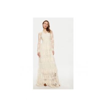 Rochie dama -  304893667 - Bumbac/Poliamida - Alb