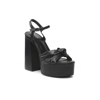 Sandale dama -  302873685 - Negru - Piele ecologica