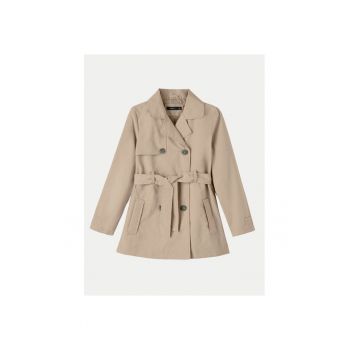 Trench fete -  304731631 - Poliester reciclat - Bej