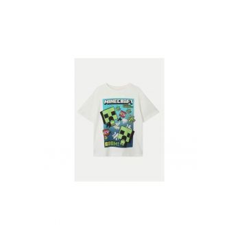 Tricou baieti -  304938153 - Bumbac - Alb