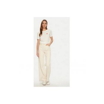 Tricou dama -  304913198 - Bumbac - Alb