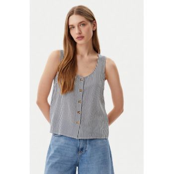 Tricou dama -  304951671 - Viscoza - Albastru
